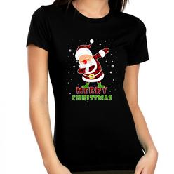 Fire Fit Designs Funny Christmas Shirts for Women Fun Matching Christmas Clothes Womens Christmas Shirt Plaid  Shirt