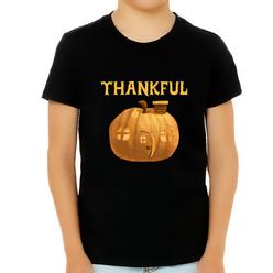 Fire Fit Designs Thanksgiving Shirts for Boys Thanksgiving Outfit Thanksgiving Clothes for Boys Cute Kids Pumpkin Shirt