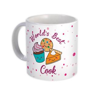Xpgifts Worlds Best Cook Gift Mug Cupcake Cake Pie Cookie Cute Baker Xpgifts Worlds Best Cook Gift Mug Cupcake Cake Pie Cookie Cute Baker