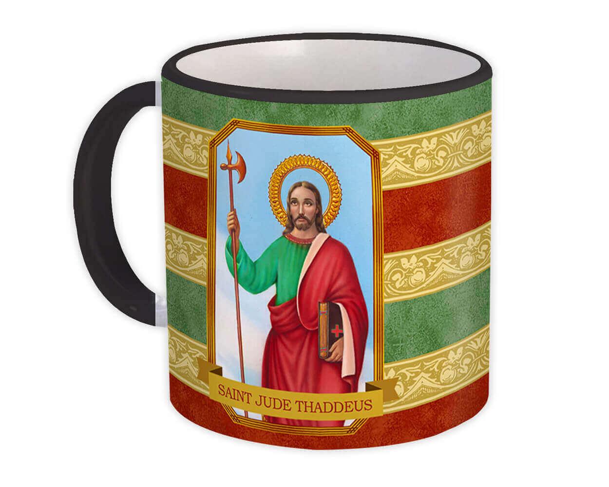 xpgifts Saint Jude Thaddeus : Gift Mug Catholic Religious Religion Classic  Faith