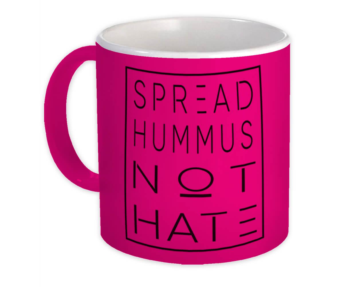xpgifts Vegan Spread Hummus : Gift Mug Funny Quote Poster Vegetarian Plant  Lover Veganuary