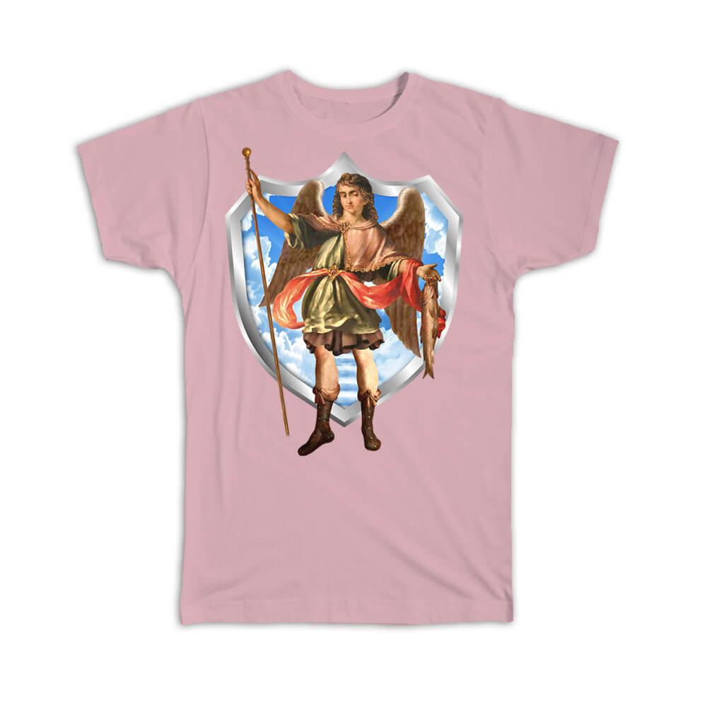 xpgifts St. Raphael The Archangel Gift TShirt Catholic Religious Saint