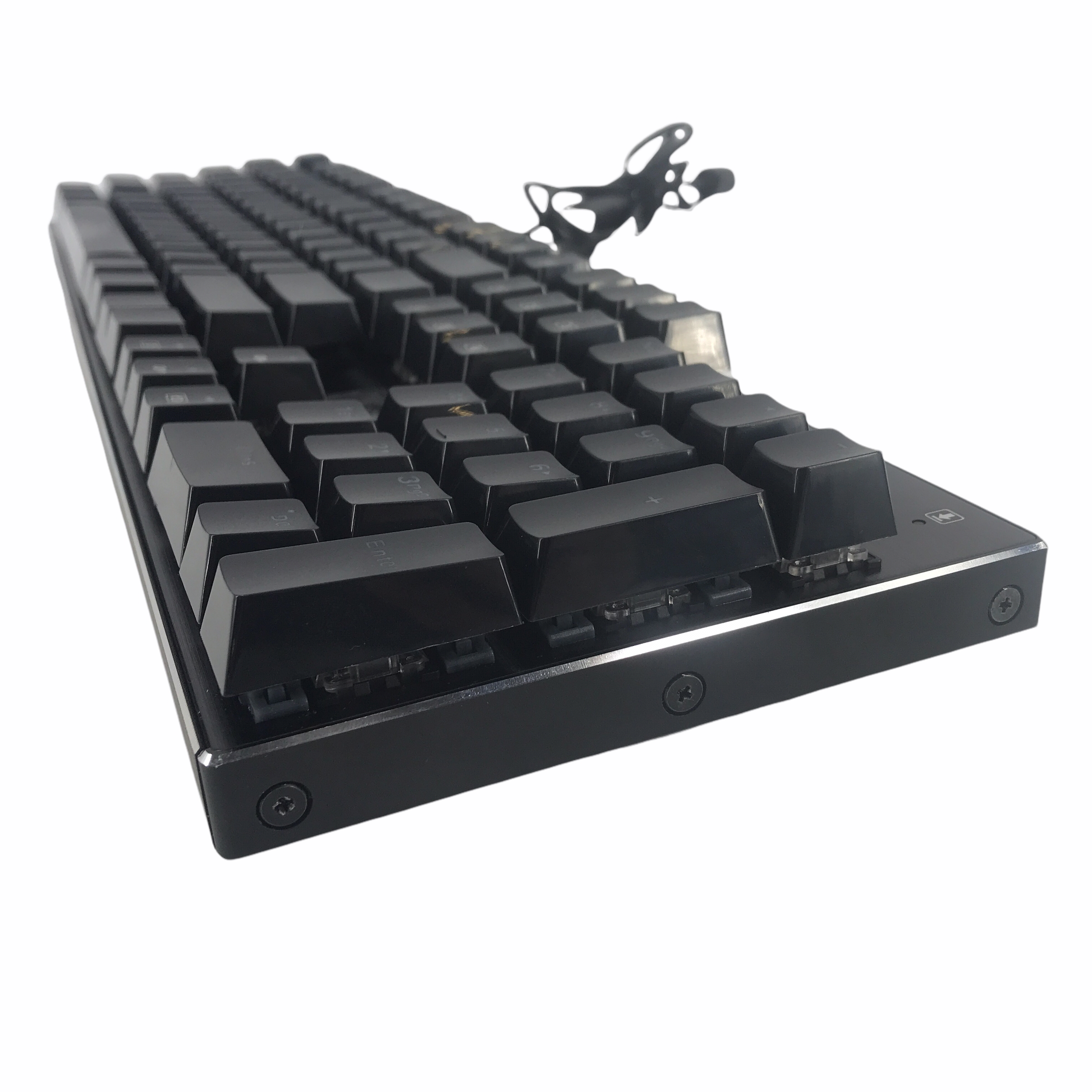 redragon k556 rgb led backlit wired mechanical gaming keyboard, aluminum base, 104 standard keys