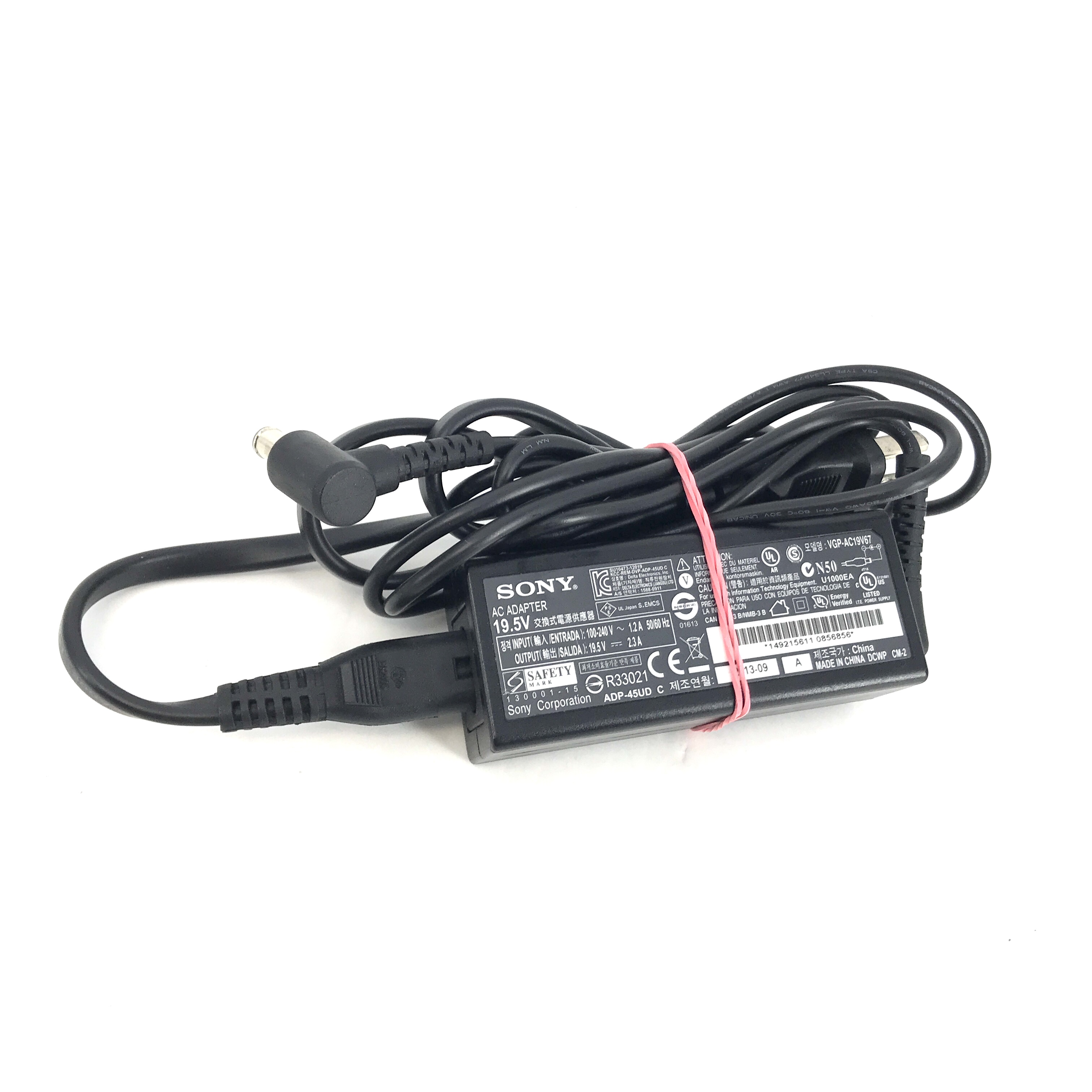Sony AC Adapter Power Charger for Sony VAIO VGP-AC19V67 Laptop 19.5V 45W