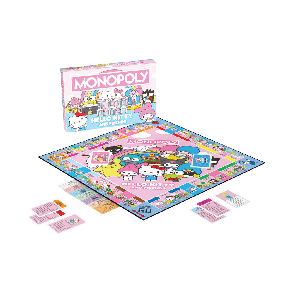 Monopoly: Hello Kitty and Friends Board Game 700304156426 Monopoly: Hello Kitty and Friends Board Game 700304156426