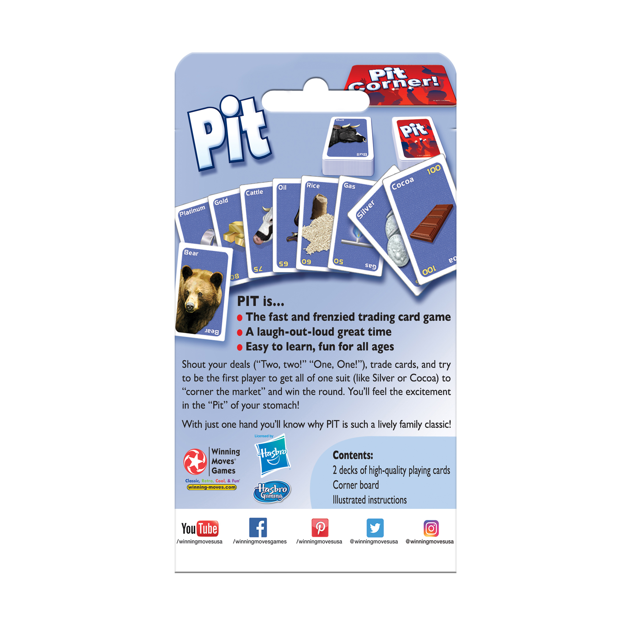 Winning Moves Games Pit Card Game