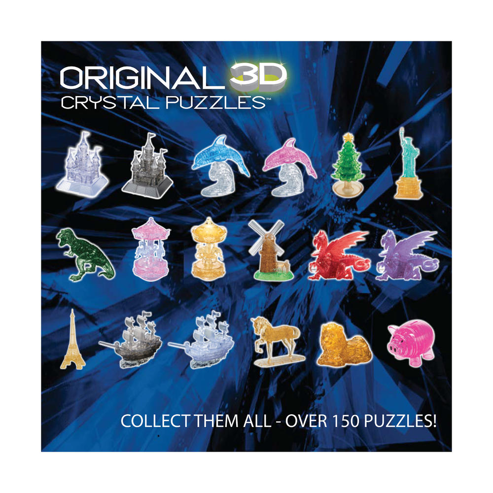Bepuzzled 3D Crystal Puzzle - Disney Maleficent (Black): 74 Pcs