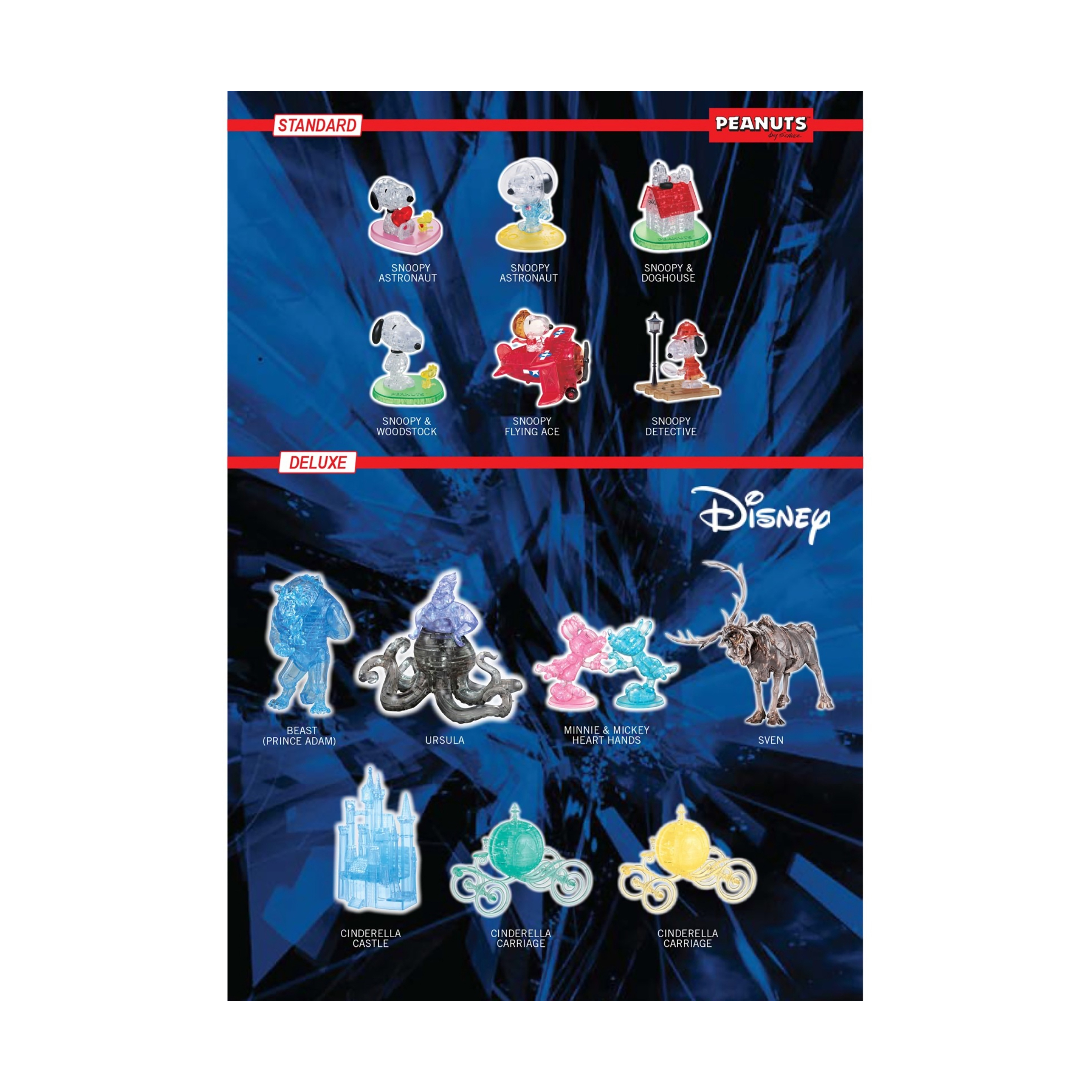 Bepuzzled 3D Crystal Puzzle - Disney 100 Platinum Edition - Marie: 45 Pcs