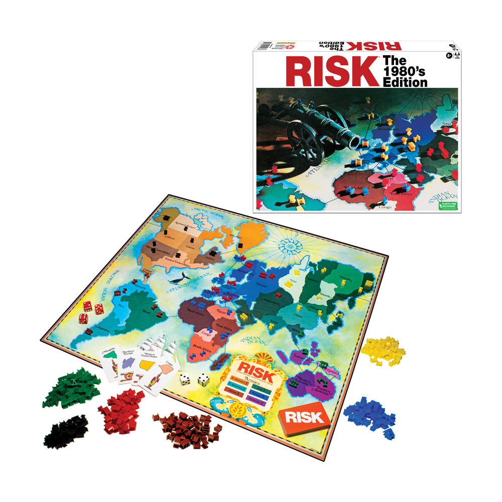Winning Moves Games Risk - The 1980's Edition