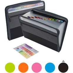 accordion file folder leather organizer