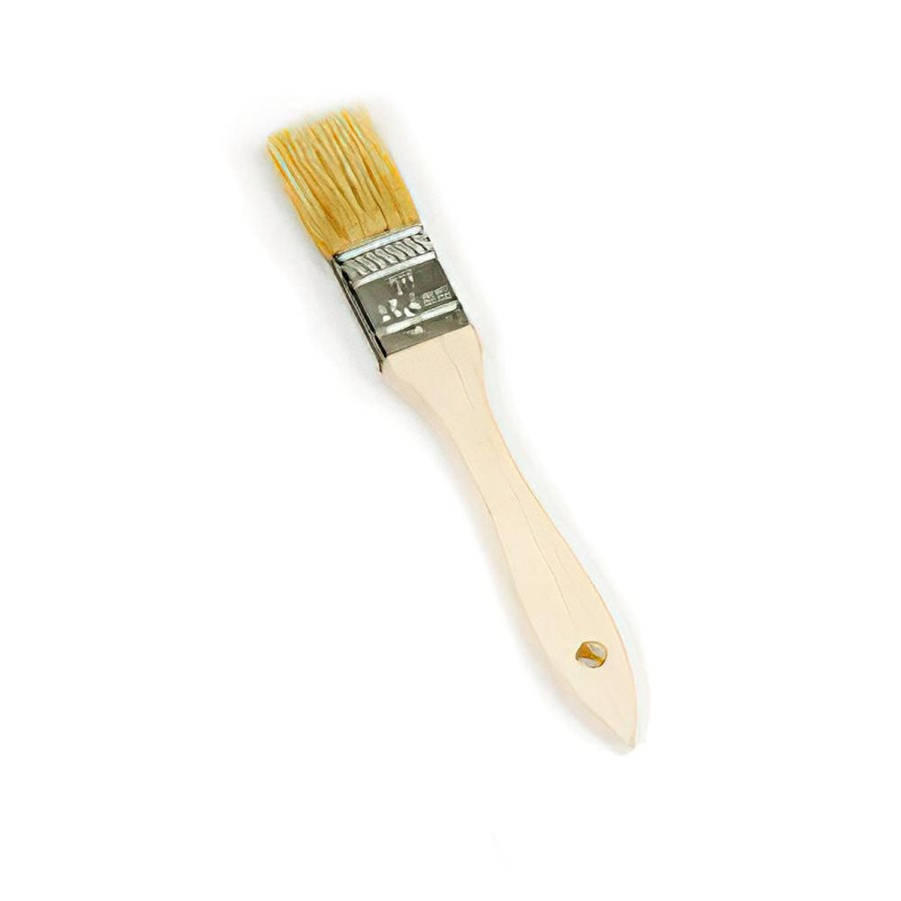 Black Forest Pastry Brush, Natural Boar Bristle / 1 INCH WIDE