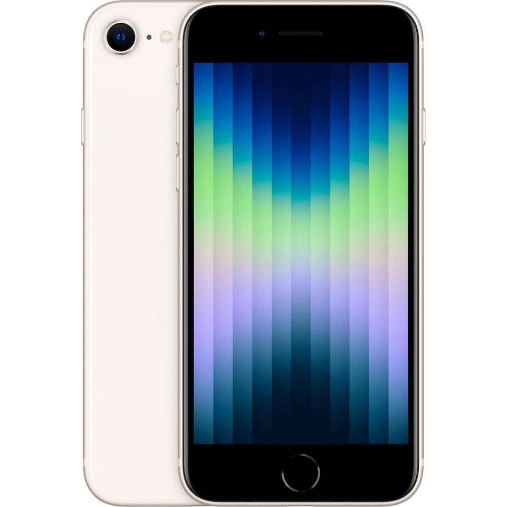 Apple iPhone SE (2022), Tracfone Only | White, 64 GB, 4.7 in | Grade A | A2595