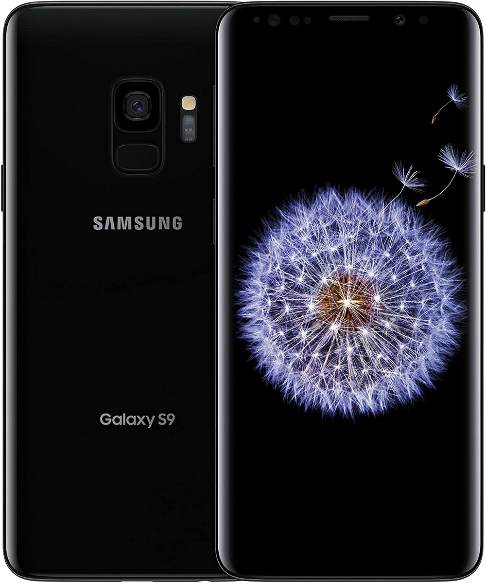 Samsung Galaxy S9, Fully Unlocked | Black, 64GB, 5.8 in | Grade B-, Heavy Shadow