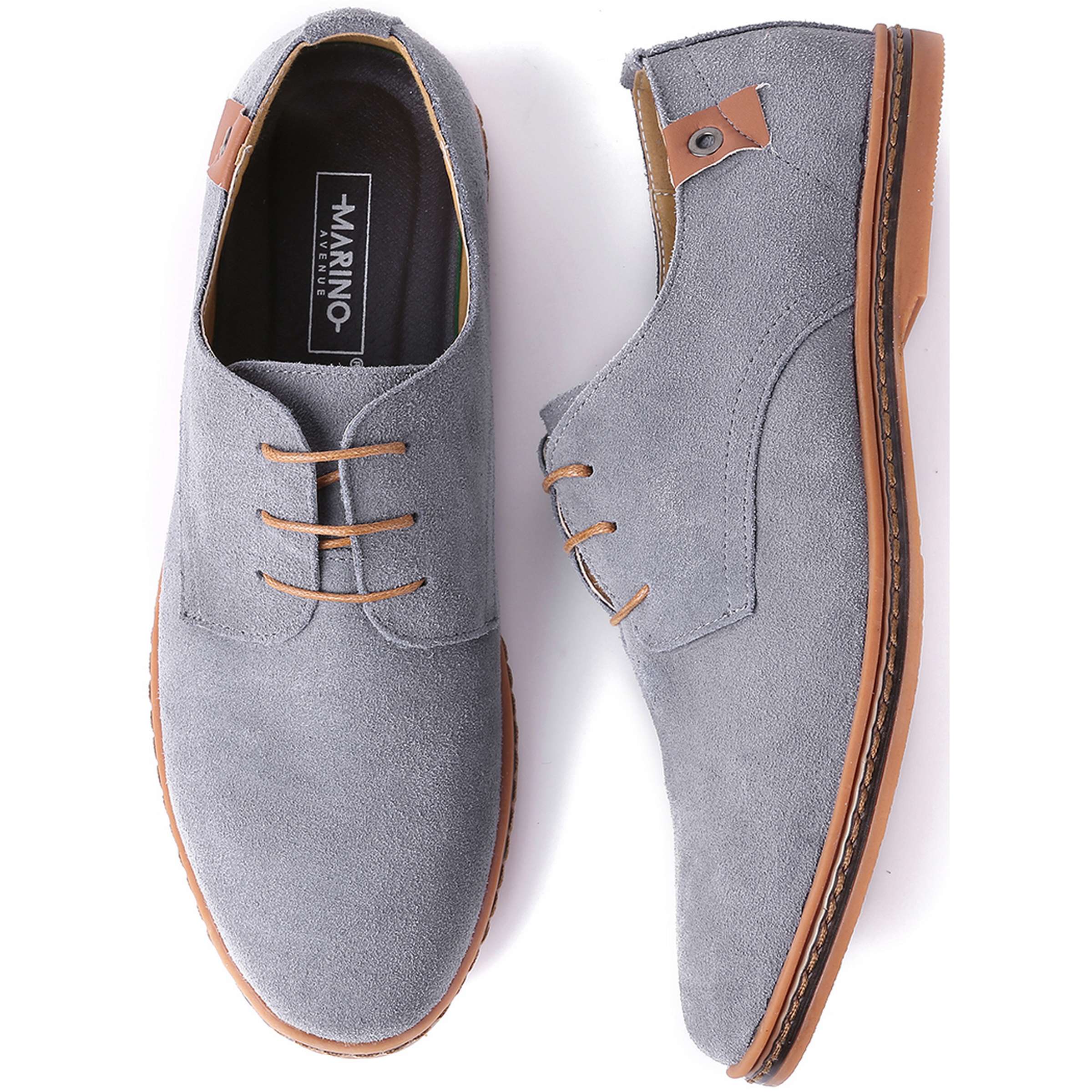 Mio Marino Classic Suede Oxford Shoes