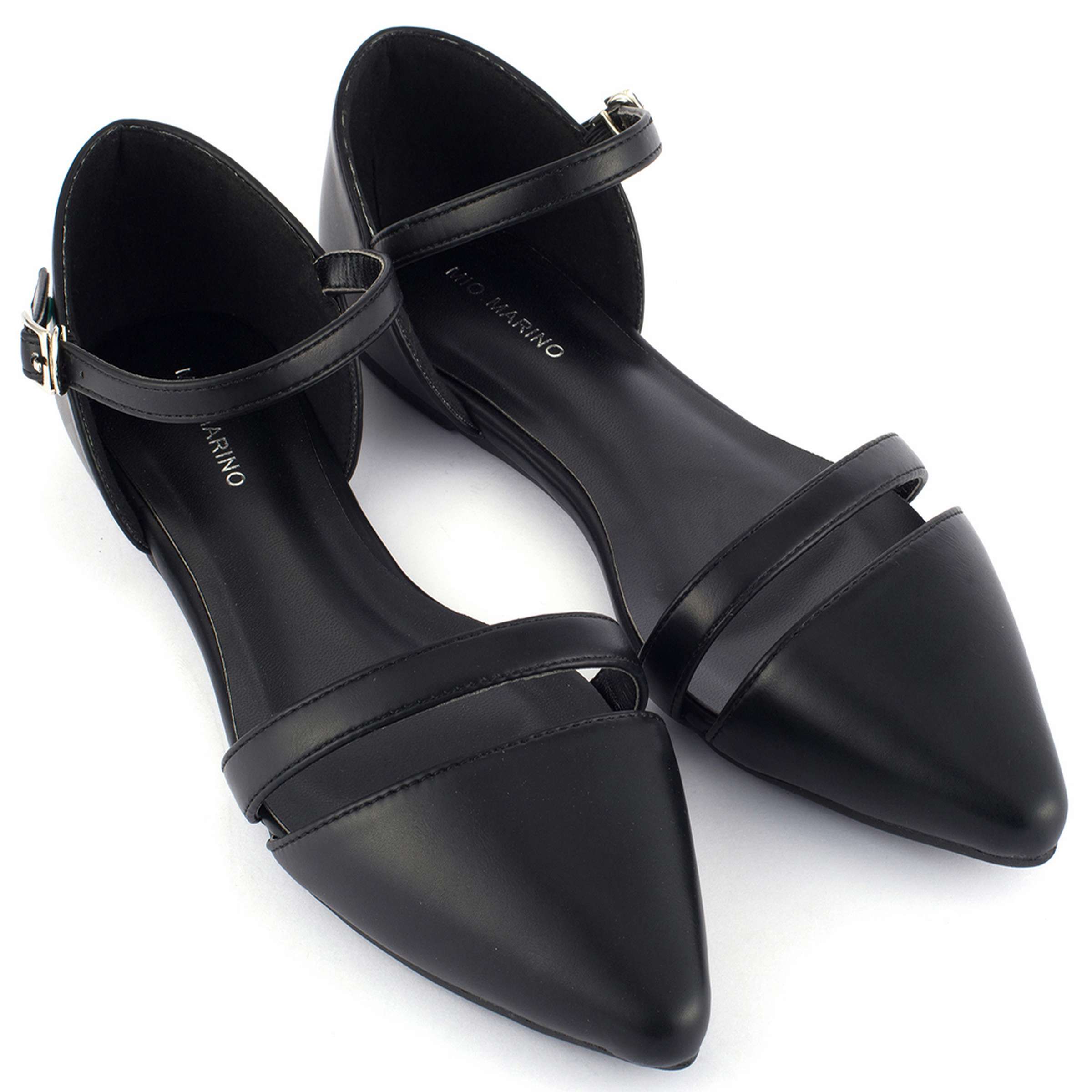 green emerald velvet dress Ortho+rest Women Bunions Loafers Orthopedic Dress Shoes Slip On Orthotic Shoes-Luna Black / 8 main image 1