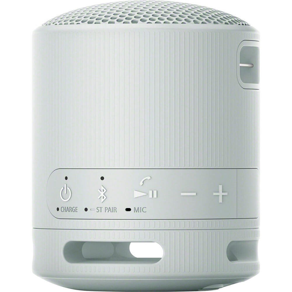 Sony SRSXB100H XB100 Compact Bluetooth Speaker - Light Gray