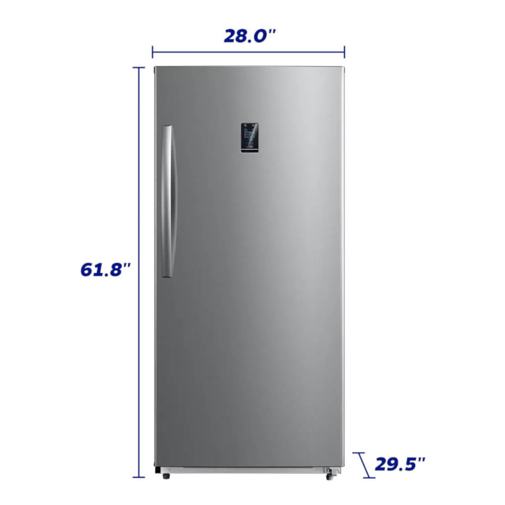 Element EUF14CECS 13.8 Cu. Ft. Stainless Steel Convertible Upright Freezer