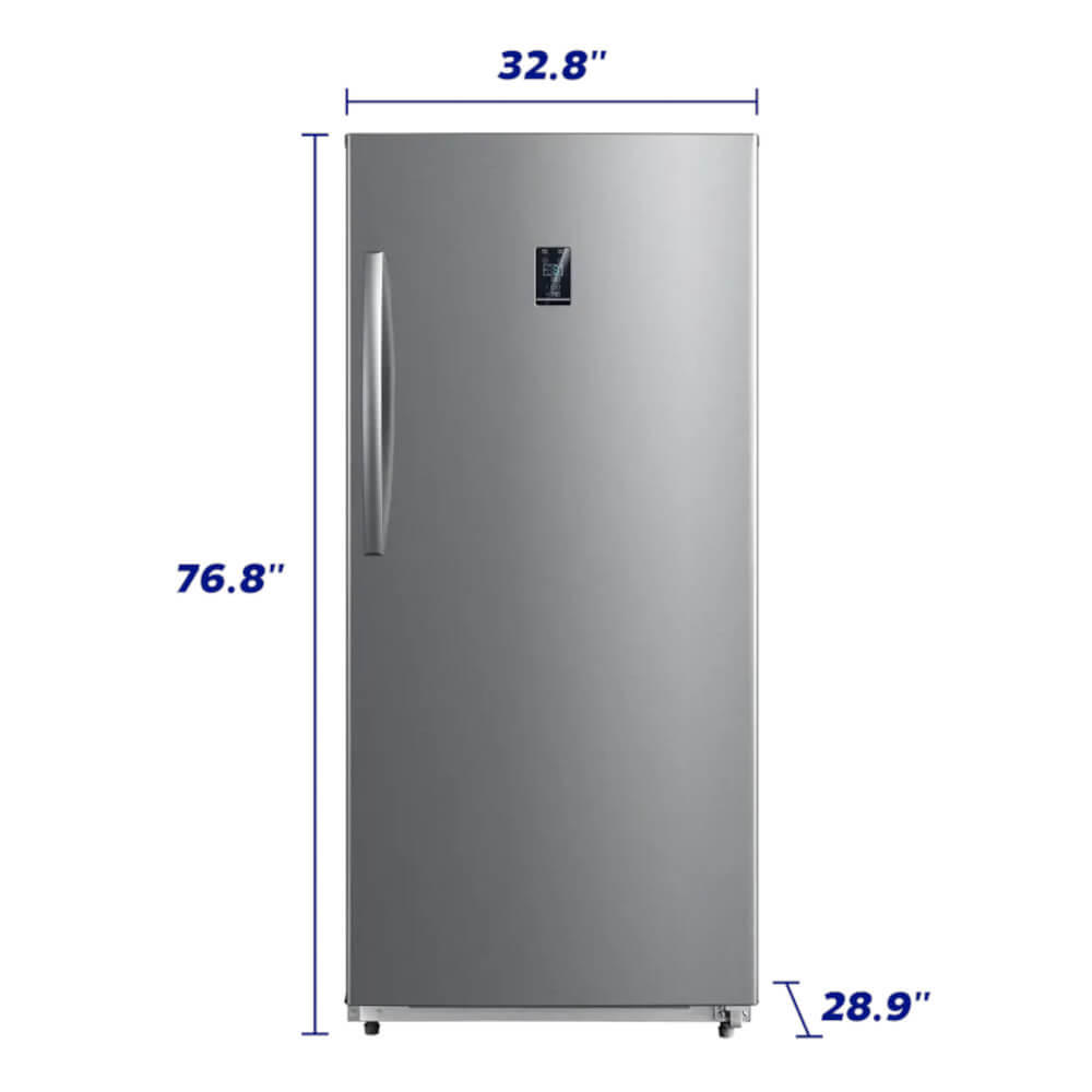 Element EUF21CECS 21 Cu. Ft. Stainless Steel Convertible Upright Freezer