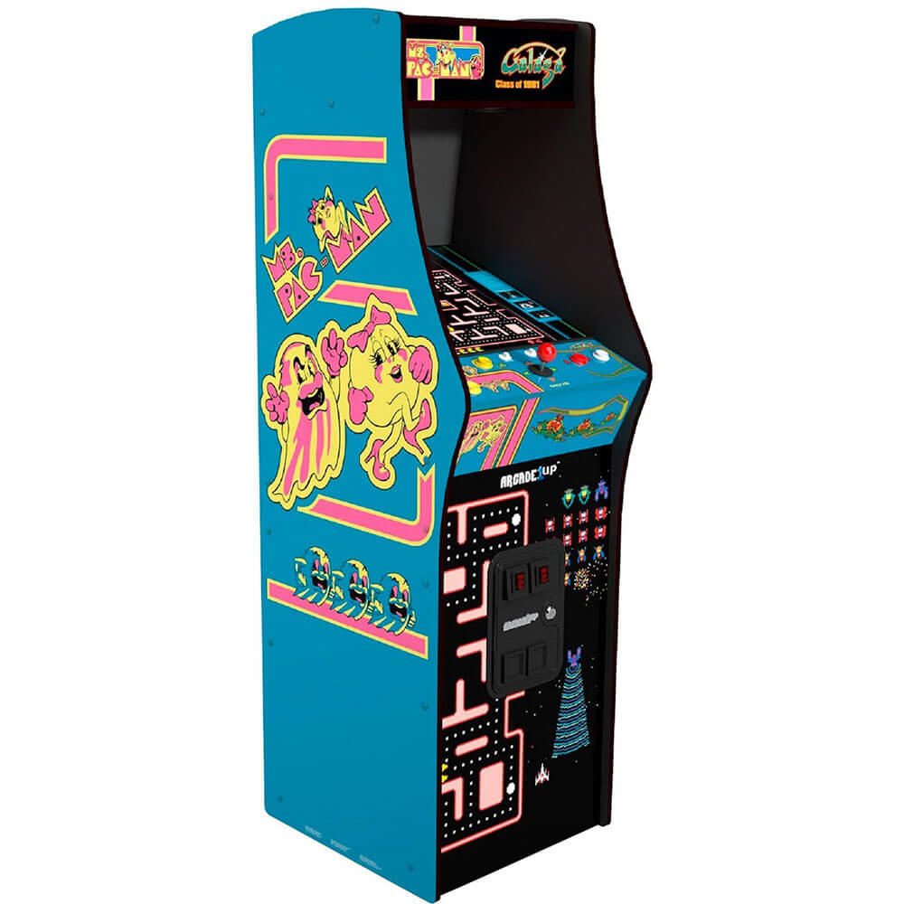 Arcade1up AR1MPCGALDEL Class of 81 Ms. Pac-Man/Galaga Deluxe Arcade Game