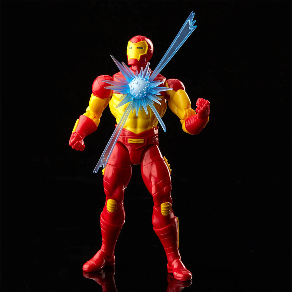 Hasbro F3483 6 inch Marvel Legends Series Deluxe Retro Iron Man Action Figure