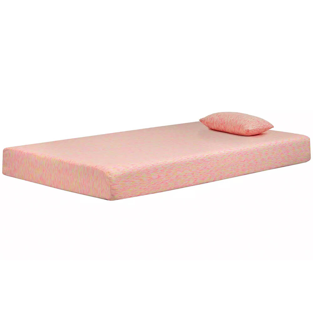 Ashley Signature Design M65911 iKidz Pink Pillow And Mattress - Twin