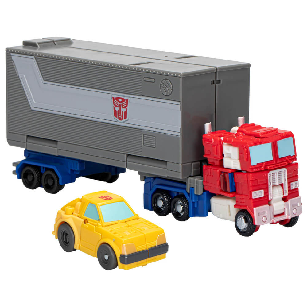 Hasbro F7813 Transformers Legacy Evolution Core Class Optimus Prime and Bumblebee Action Figures