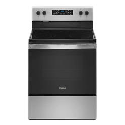 Whirlpool WFE505W0JS 5.3 Cu.Ft. Stainless Freestanding Electric Range