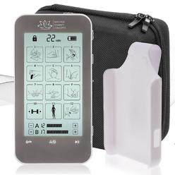 Massage Therapy Concepts Verve TENS Unit and EMS - Deluxe | 2 Channels | 12 Modes | 20 Intensity Levels