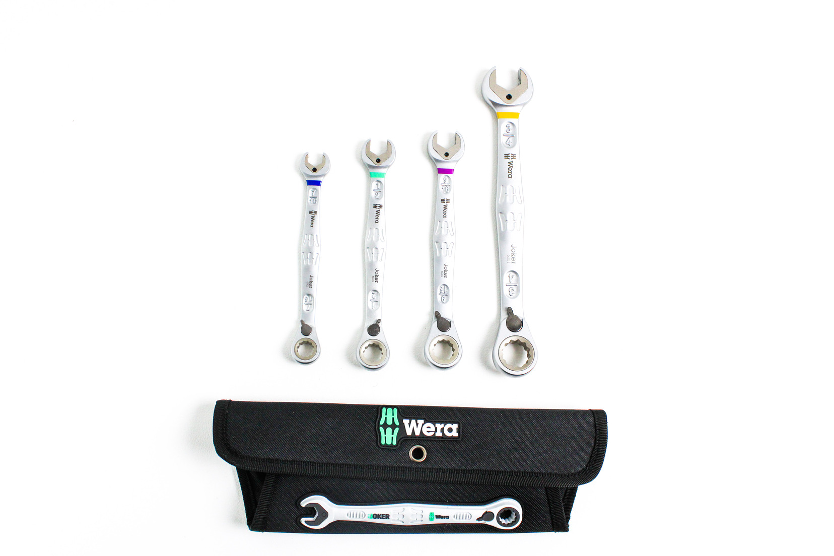 Wera 05020092001 0 Joker Ratchet Set For Switch Combination Wrench Imperial  4 Piece