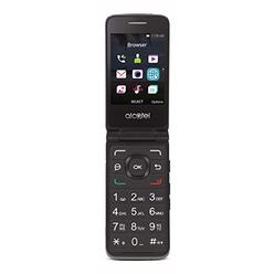 TracFone Grade B TracFone - Locked Alcatel MyFlip 4G Prepaid Flip Phone- Black - 4GB - Sim Card Included