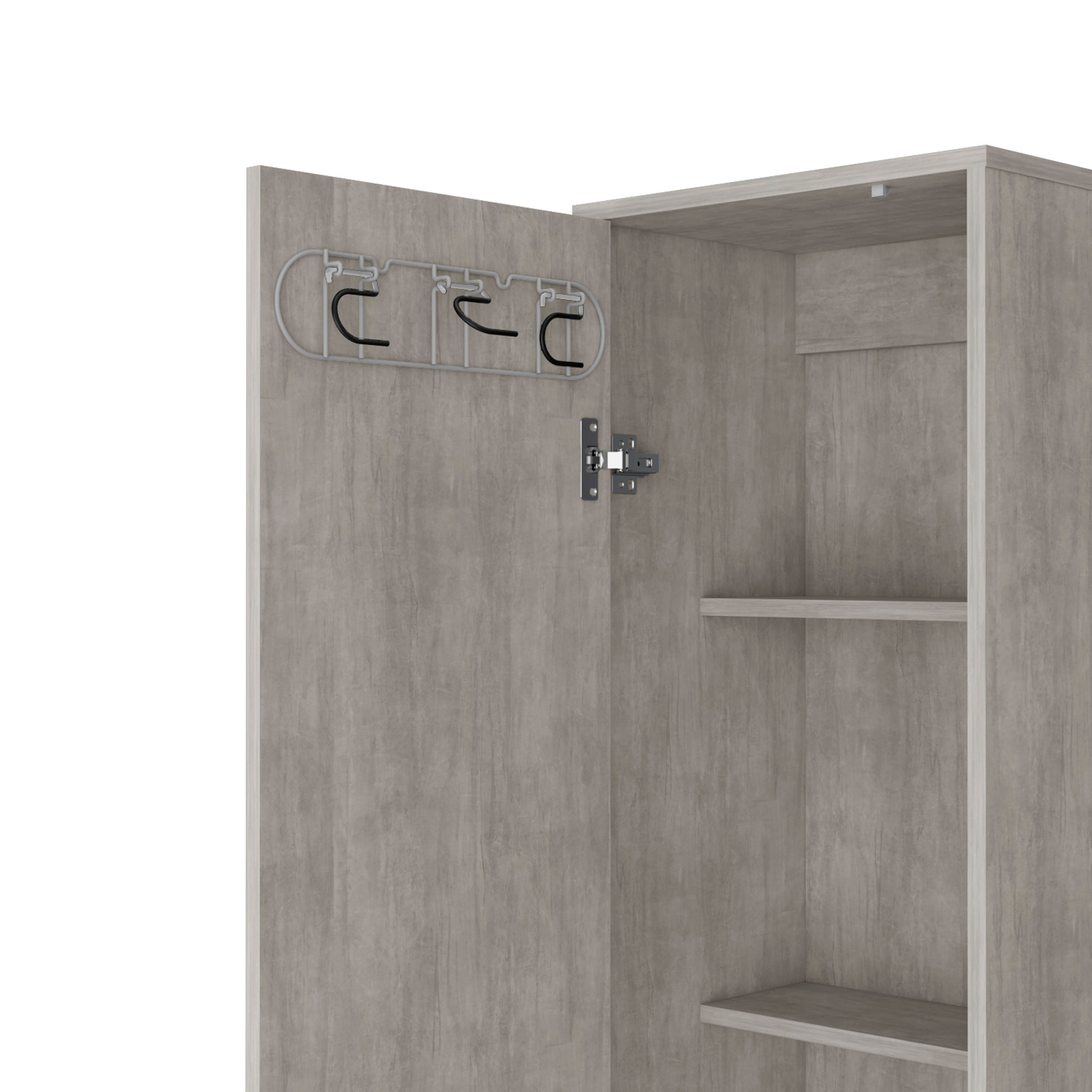 FM Furniture Lawen Tall Storage Cabinet