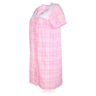 JEFFRICO Womens Dusters For Women Snap Front Housecoat Lounger