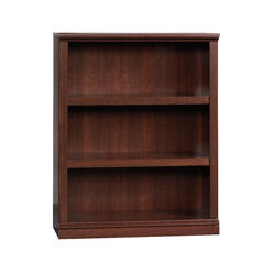 Sauder Miscellaneous Storage 3-Shelf Bookcase/ Book shelf, Select Cherry finish