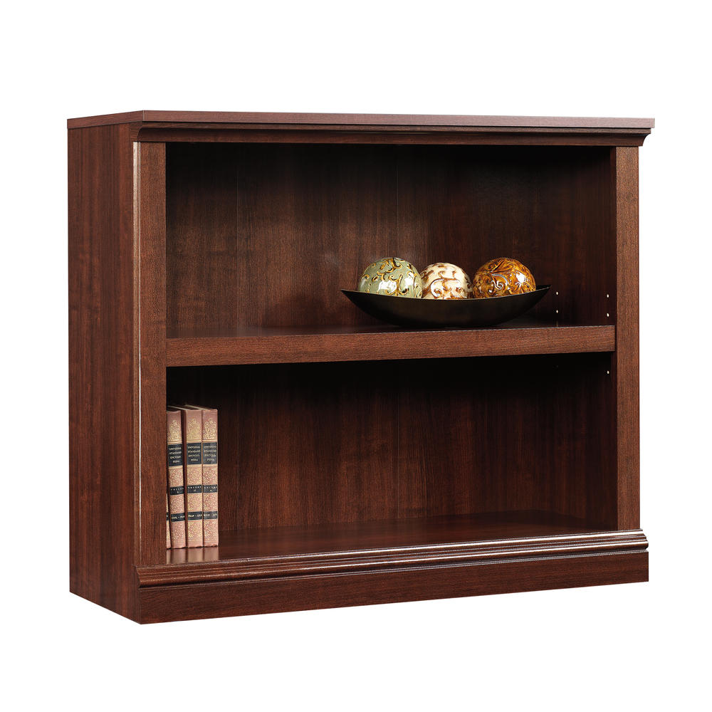 Sauder Select 2 Shelf Bookcase, Select Cherry finish (# 414238)