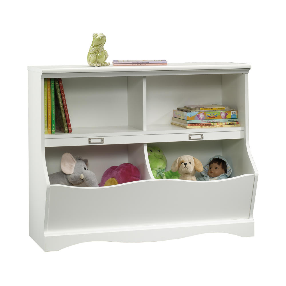 Sauder Pogo Bookcase/Footboard, Soft White® finish (# 414436)
