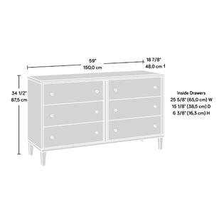Sauder pacific view dresser deals