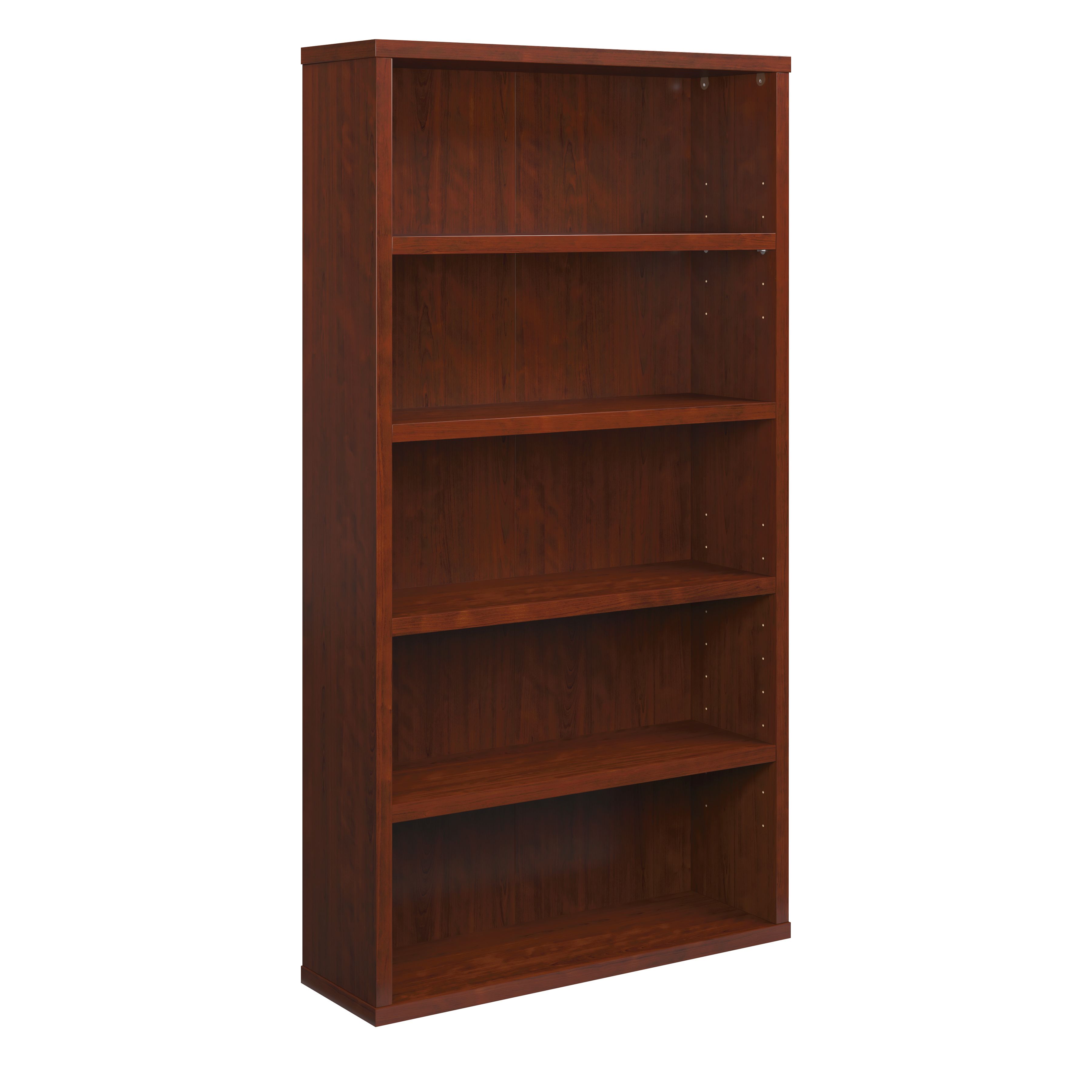 Sauder Affirm™Commercial 36"X66" 5 Shelf Bookcase, Classic Cherry® finish (# 426307)