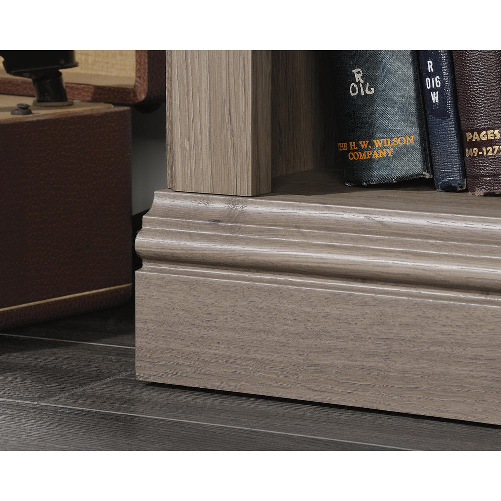 Sauder Select 3 Shelf Bookcase, Salt Oak® finish (# 420176)