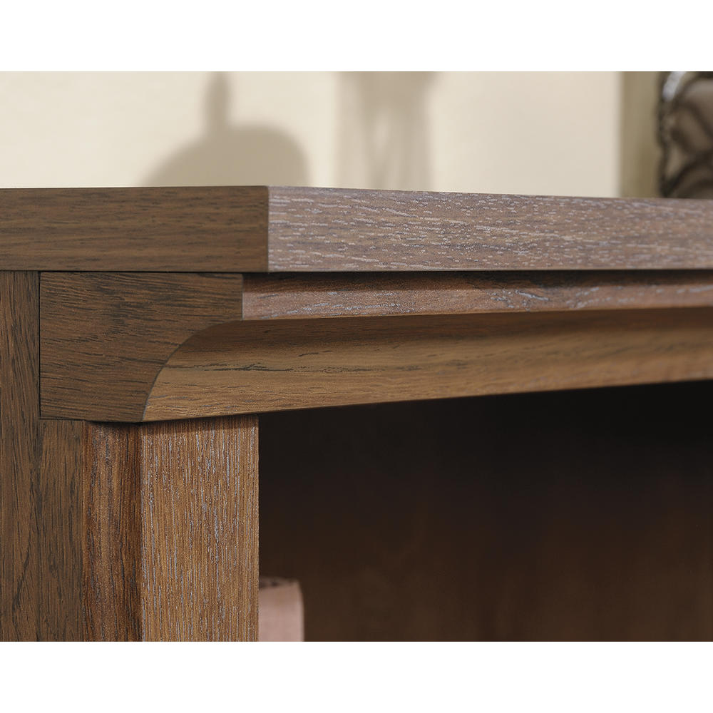 Sauder Select 2 Shelf Bookcase, Oiled Oak® finish (# 420178)