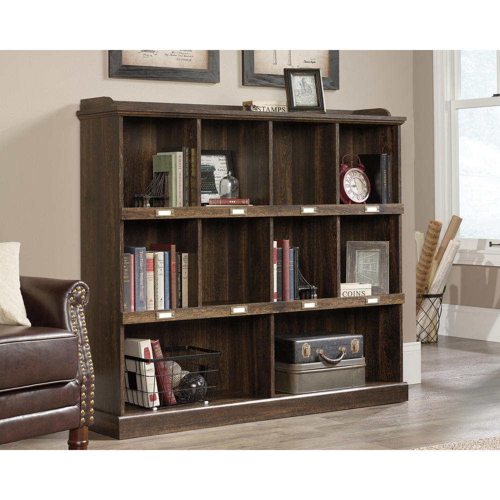 Sauder Barrister Lane® Bookcase, Iron Oak finish (# 422717)