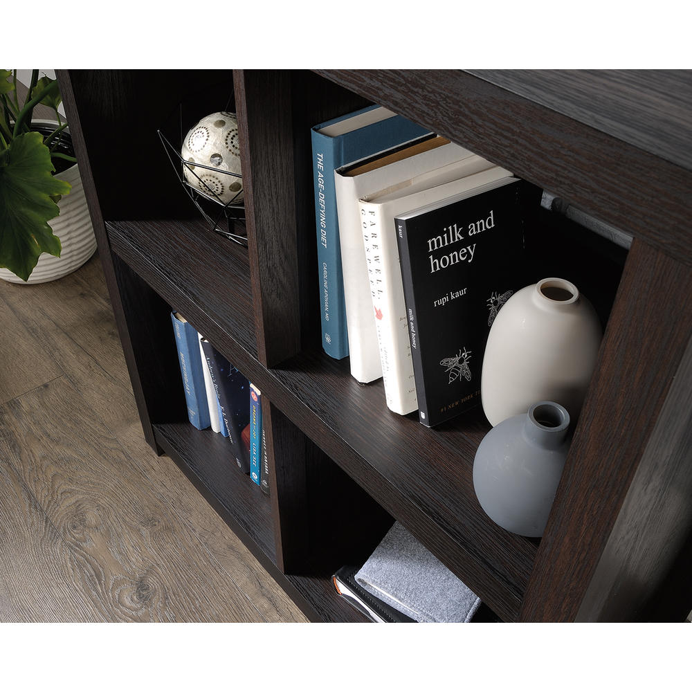 Sauder HomePlus 4-Cube Bookcase, Dakota Oak® finish (# 424015)