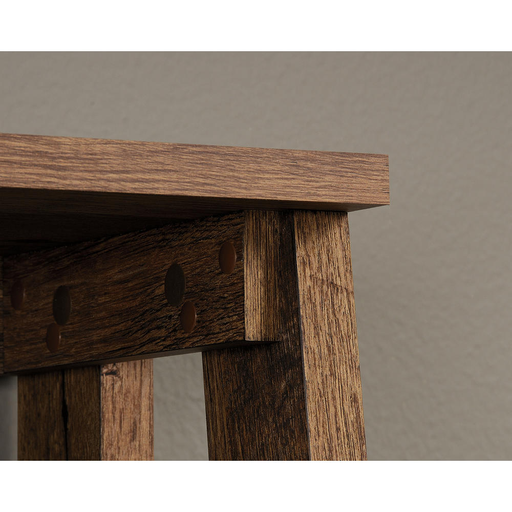 Sauder Trestle® 5-Shelf Bookcase, Vintage Oak® finish (# 424121)