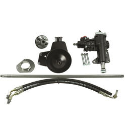 Borgeson P/S Conversion Kit; Fits 65-66 Mustang with Manual Steering and 289/302