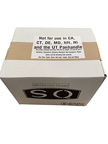 SQ Non Chlorinated Carburetor Cleaner, 12 pack, 12.5 oz per can