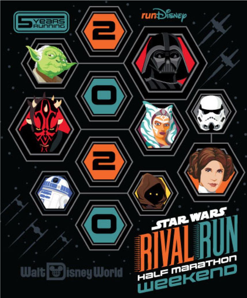 Disney Star Wars Rival Run 2020 Magicband Limited Edition 1000