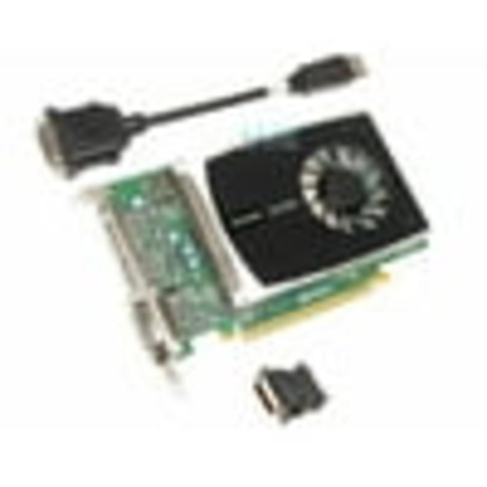 HP 671136-001 NVIDIA Quadro 2000 PCIe 2.0 x16 graphics card - With 1GB GDDR5 SDRAM memory