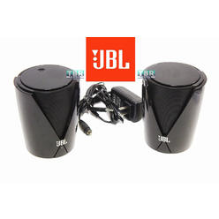 JBL Speakers Jembe Powerful Computer TV Home Desktop Entertainment BLACK 2 pcs
