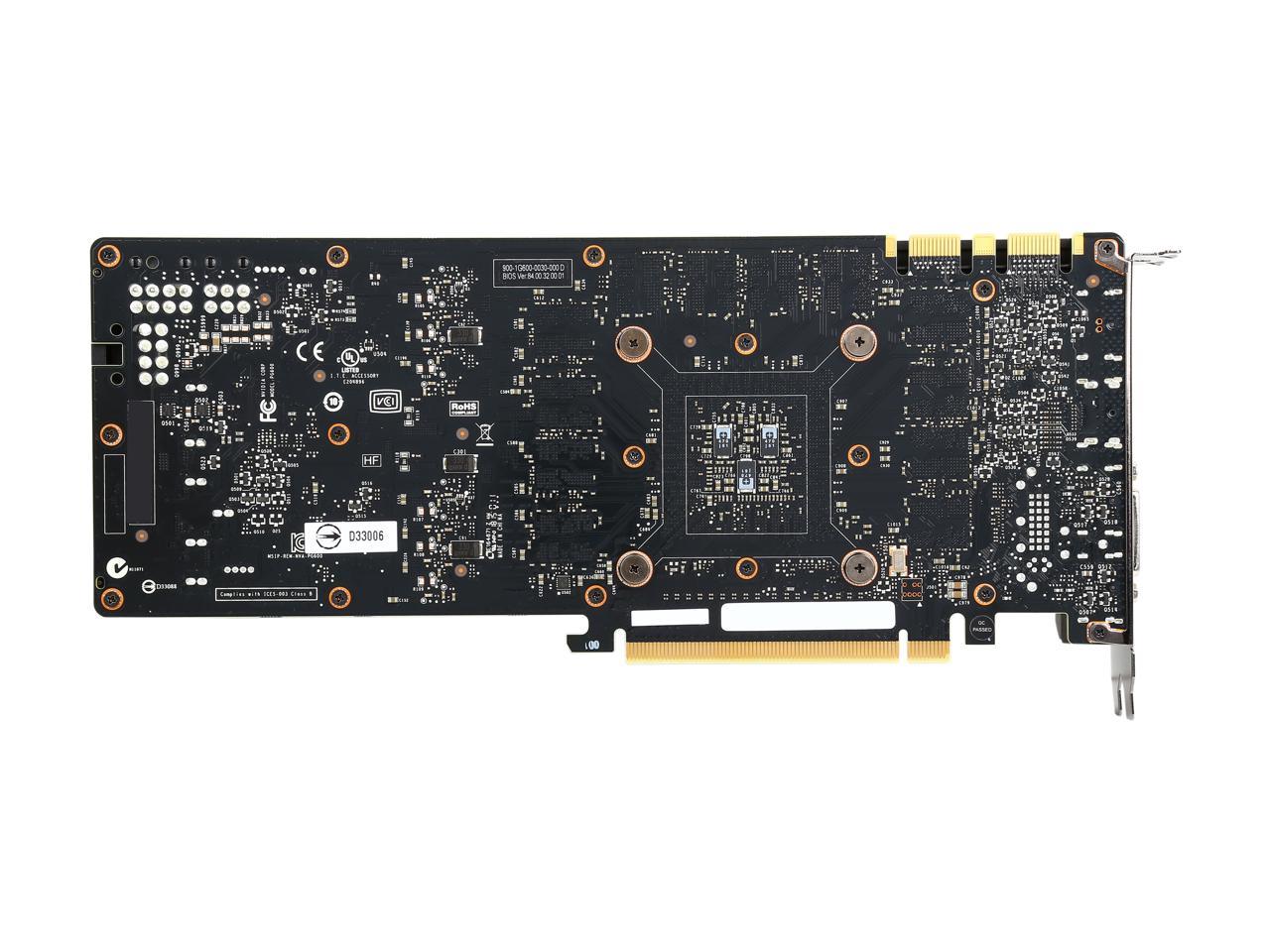 GIGABYTE GeForce GTX 980 Ti 6GB GDDR5 PCI Express 3.0 ATX Video Card GV-N98TD5-6GD-B