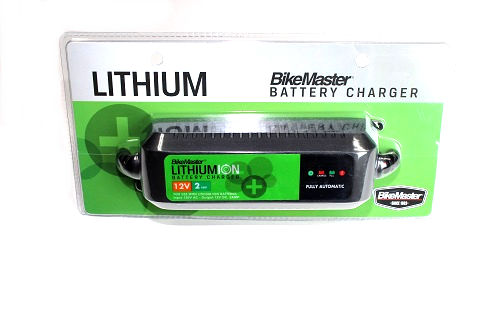BikeMaster Lithium Ion Battery Charger 12 Volts
