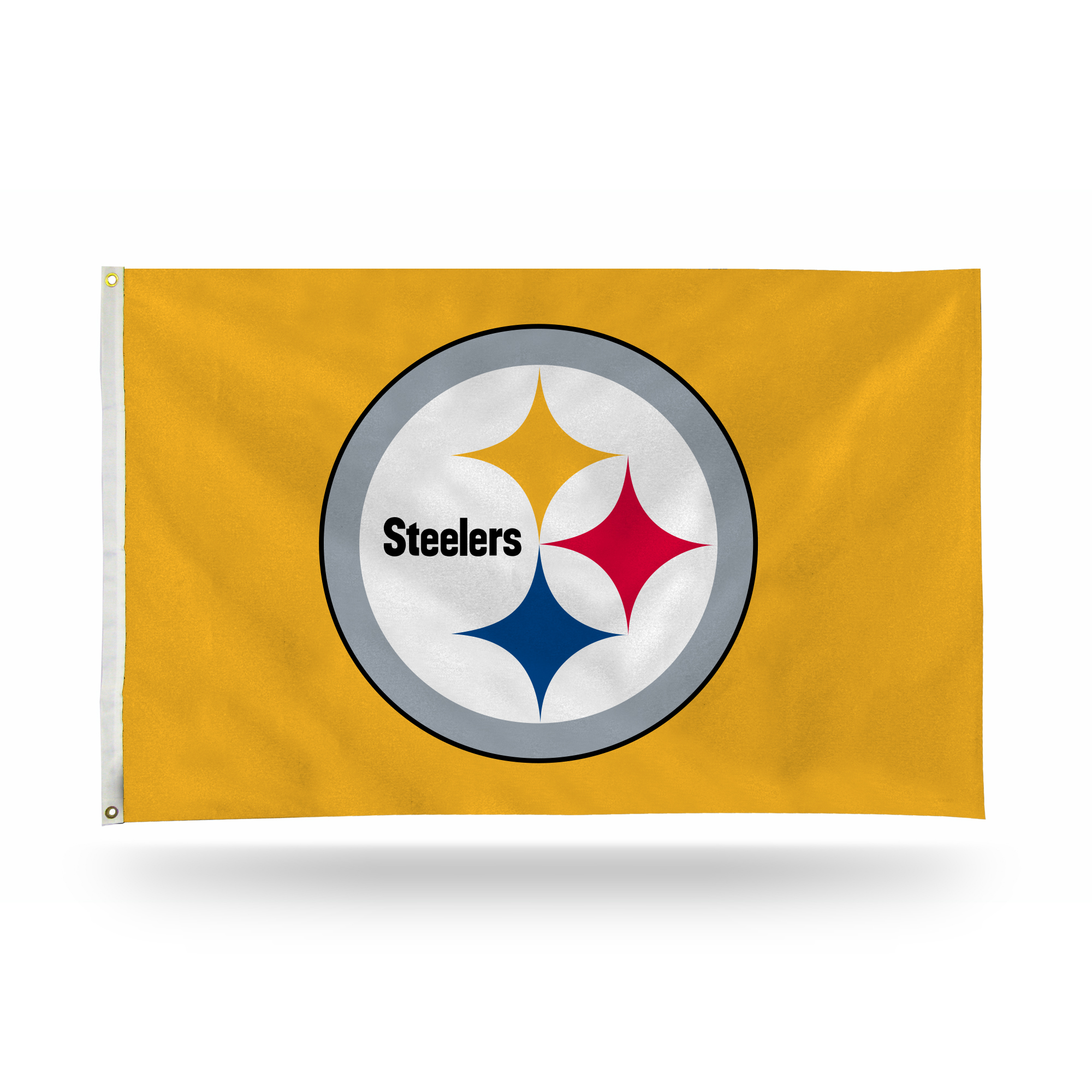 Rico Industries NFL Football Pittsburgh Steelers Yellow 3' x 5' Banner Flag